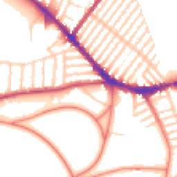 Daytime road noise heatmap for L17 2BD