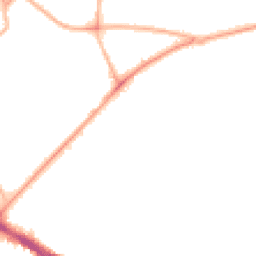 Night-time road noise heatmap for L17 3BD