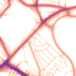 Daytime road noise heatmap for L17 3BG