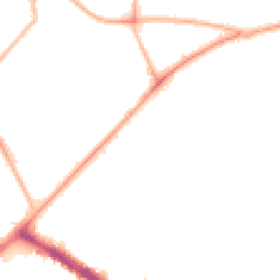 Night-time road noise heatmap for L17 3BG