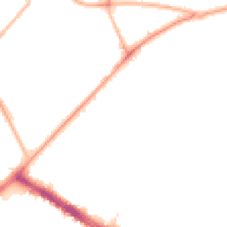 Night-time road noise heatmap for L17 3BH