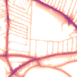 Daytime road noise heatmap for L17 3BX