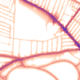 Daytime road noise heatmap for L17 3DQ