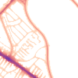 Daytime road noise heatmap for L17 4JA