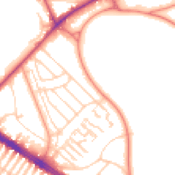 Daytime road noise heatmap for L17 4JD