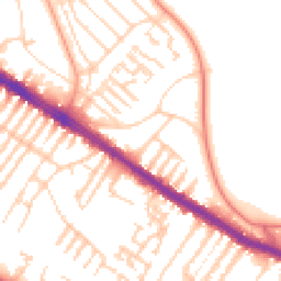 Daytime road noise heatmap for L17 4JL