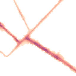 Night-time road noise heatmap for L17 4JN