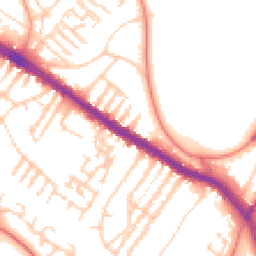 Daytime road noise heatmap for L17 4JU