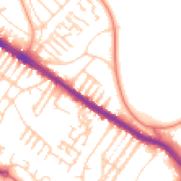 Daytime road noise heatmap for L17 4LD