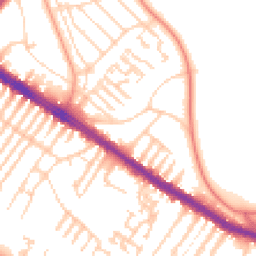Daytime road noise heatmap for L17 4LR