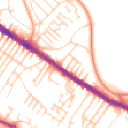 Daytime road noise heatmap for L17 4LS