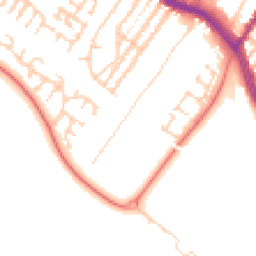 Daytime road noise heatmap for L17 5AD