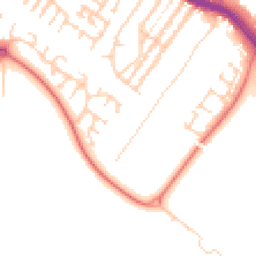 Daytime road noise heatmap for L17 5AH