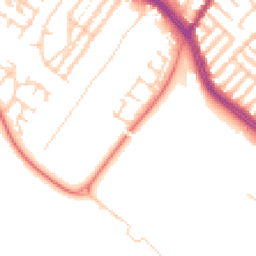 Daytime road noise heatmap for L17 5AR