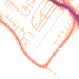 Daytime road noise heatmap for L17 5AT