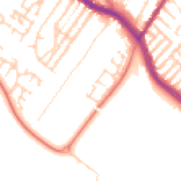 Daytime road noise heatmap for L17 5AW