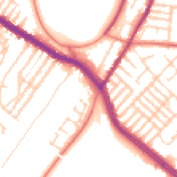 Daytime road noise heatmap for L17 5AX