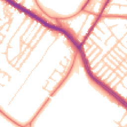 Daytime road noise heatmap for L17 5BN