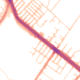 Daytime road noise heatmap for L17 6AA