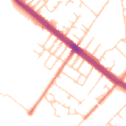 Daytime road noise heatmap for L17 6AD