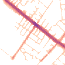 Daytime road noise heatmap for L17 6AG