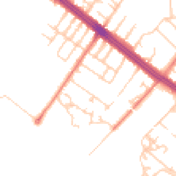 Daytime road noise heatmap for L17 6AH