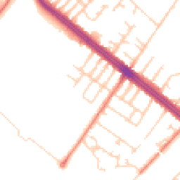 Daytime road noise heatmap for L17 6AS