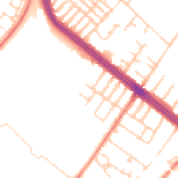 Daytime road noise heatmap for L17 6AU