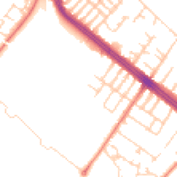 Daytime road noise heatmap for L17 6BA