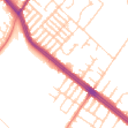 Daytime road noise heatmap for L17 6BH