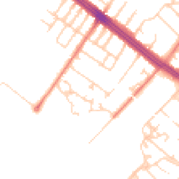 Daytime road noise heatmap for L17 6DP