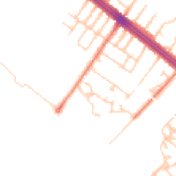 Daytime road noise heatmap for L17 6ES