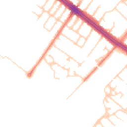 Daytime road noise heatmap for L17 6ET