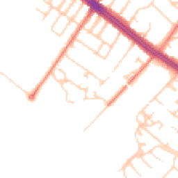 Daytime road noise heatmap for L17 6EU