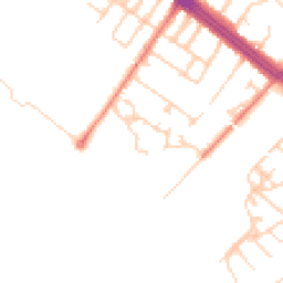 Daytime road noise heatmap for L17 6EX