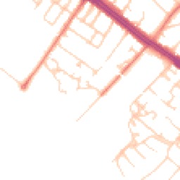 Daytime road noise heatmap for L17 6GA