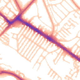 Daytime road noise heatmap for L17 7AD