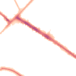 Night-time road noise heatmap for L17 7AD