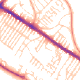 Daytime road noise heatmap for L17 7AU