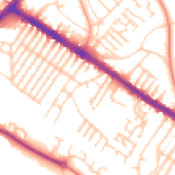 Daytime road noise heatmap for L17 7BA