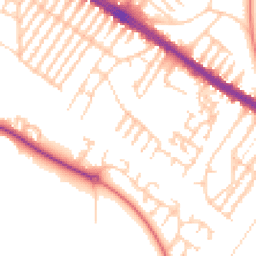 Daytime road noise heatmap for L17 7BJ