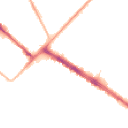 Night-time road noise heatmap for L17 7BN