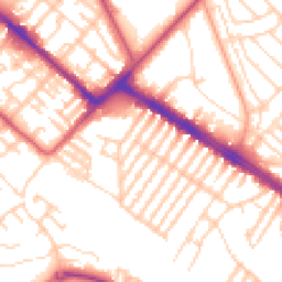 Daytime road noise heatmap for L17 7DA