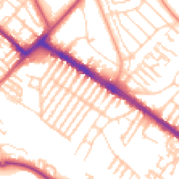 Daytime road noise heatmap for L17 7DT