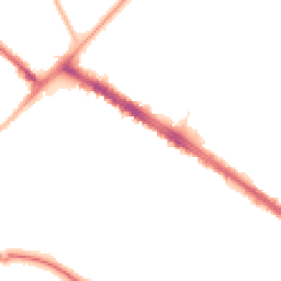 Night-time road noise heatmap for L17 7DT