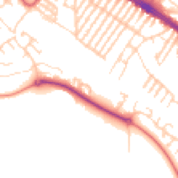 Daytime road noise heatmap for L17 7EG