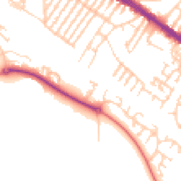 Daytime road noise heatmap for L17 7ET