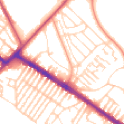 Daytime road noise heatmap for L17 8TF