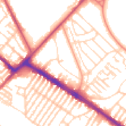 Daytime road noise heatmap for L17 8TH