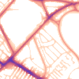 Daytime road noise heatmap for L17 8TJ